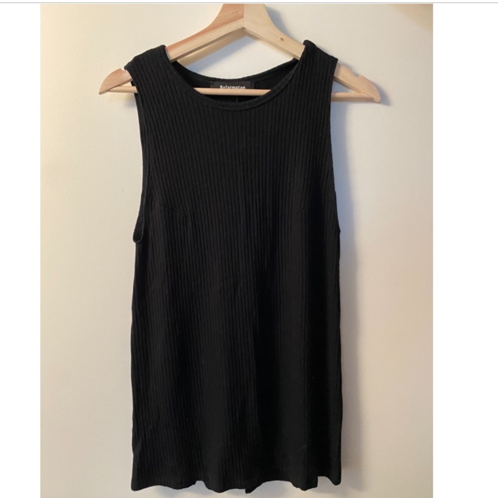 Reformation Ribbed Tank Top